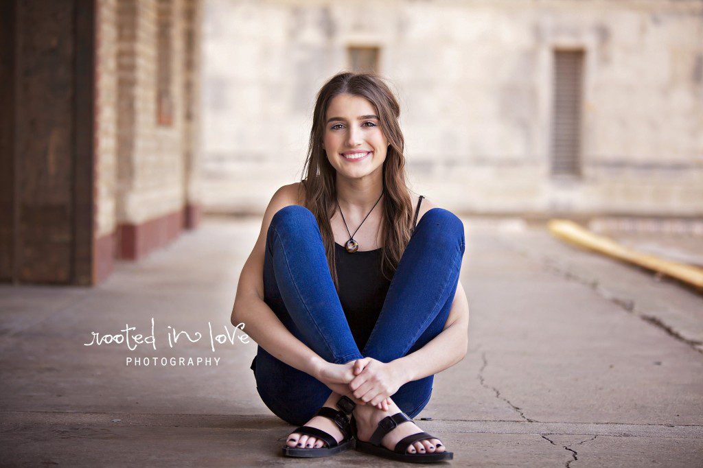 Fort Worth urban senior session