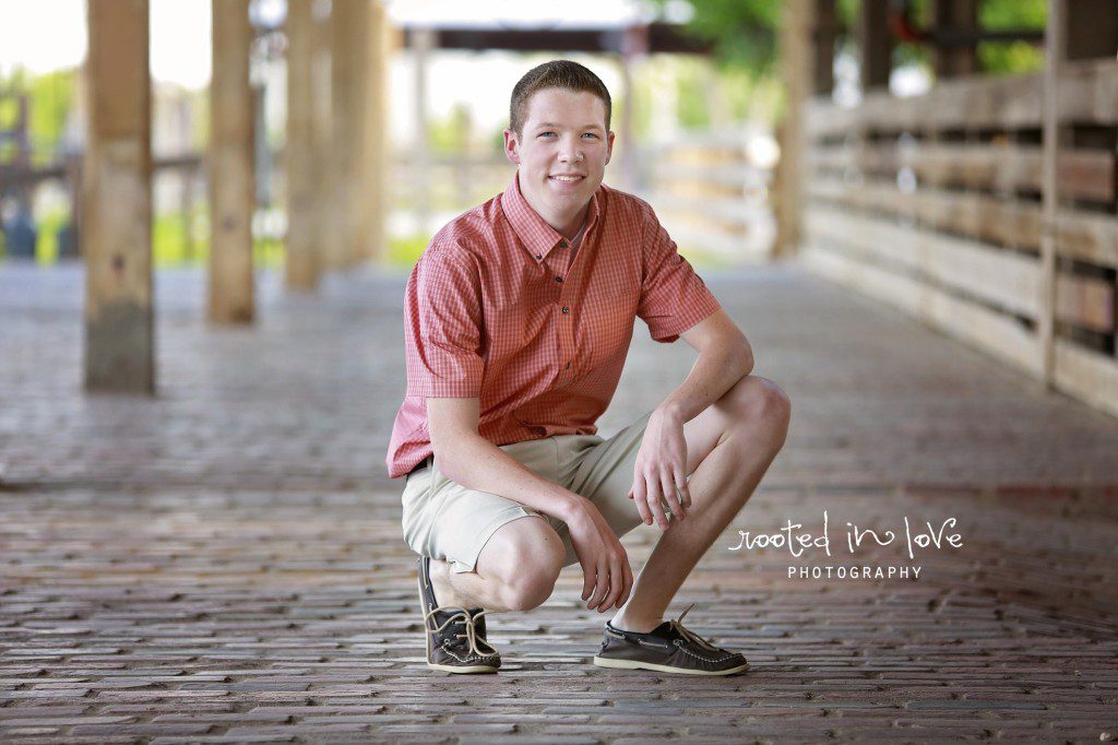 Fort Worth guy senior session