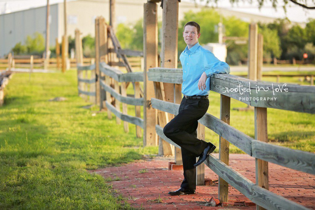 Fort Worth guy senior session