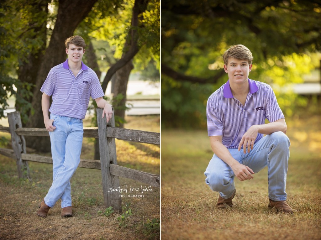 I've learned the key as a Fort Worth senior photographer is to keep my seniors guys happy to keep it short and keep it simple! 