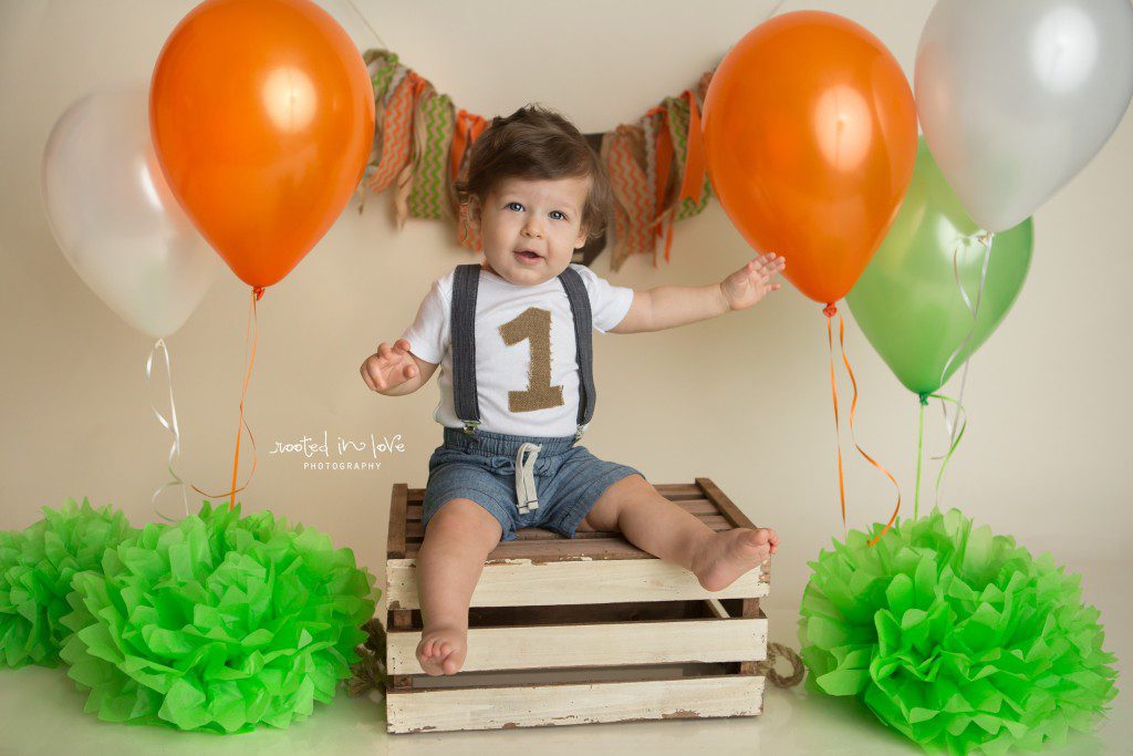 Anderson is ONE! | Fort Worth cake smash session