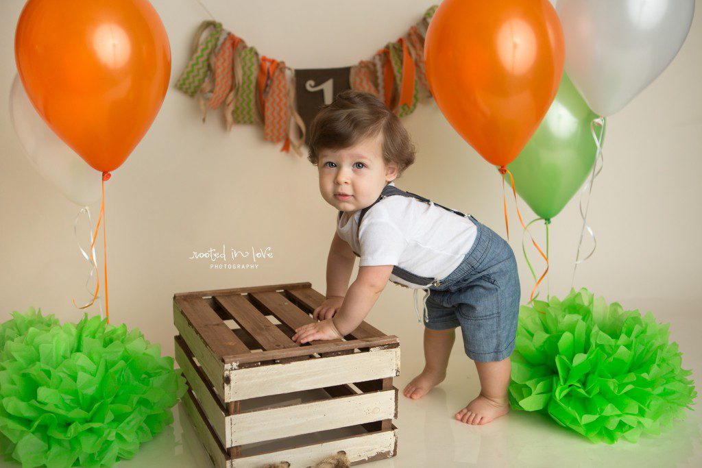 Anderson is ONE! | Fort Worth cake smash session