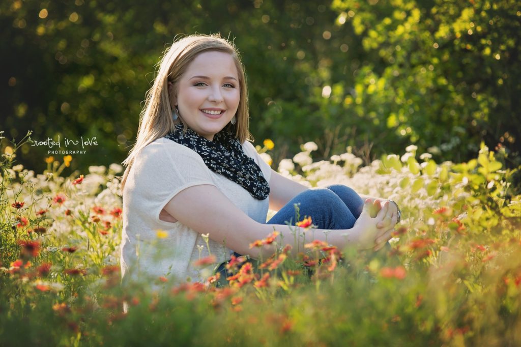 Perkins wildflower family session