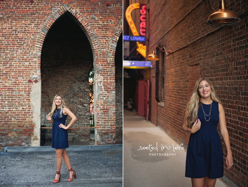Lucy's downtown urban senior session