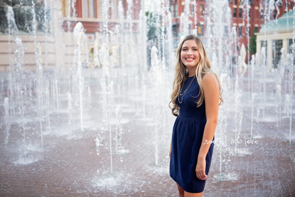 Lucy's downtown urban senior session