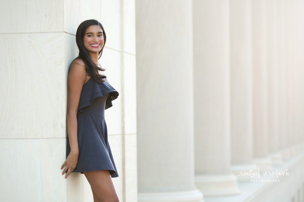 Nina's downtown Fort Worth senior session